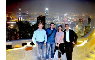 LiderLED with DHL HK team